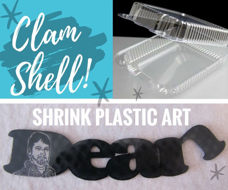 Plastic Clamshell Shrink Art!