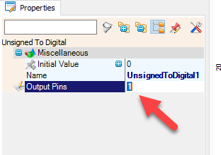 In Visuino Set Components