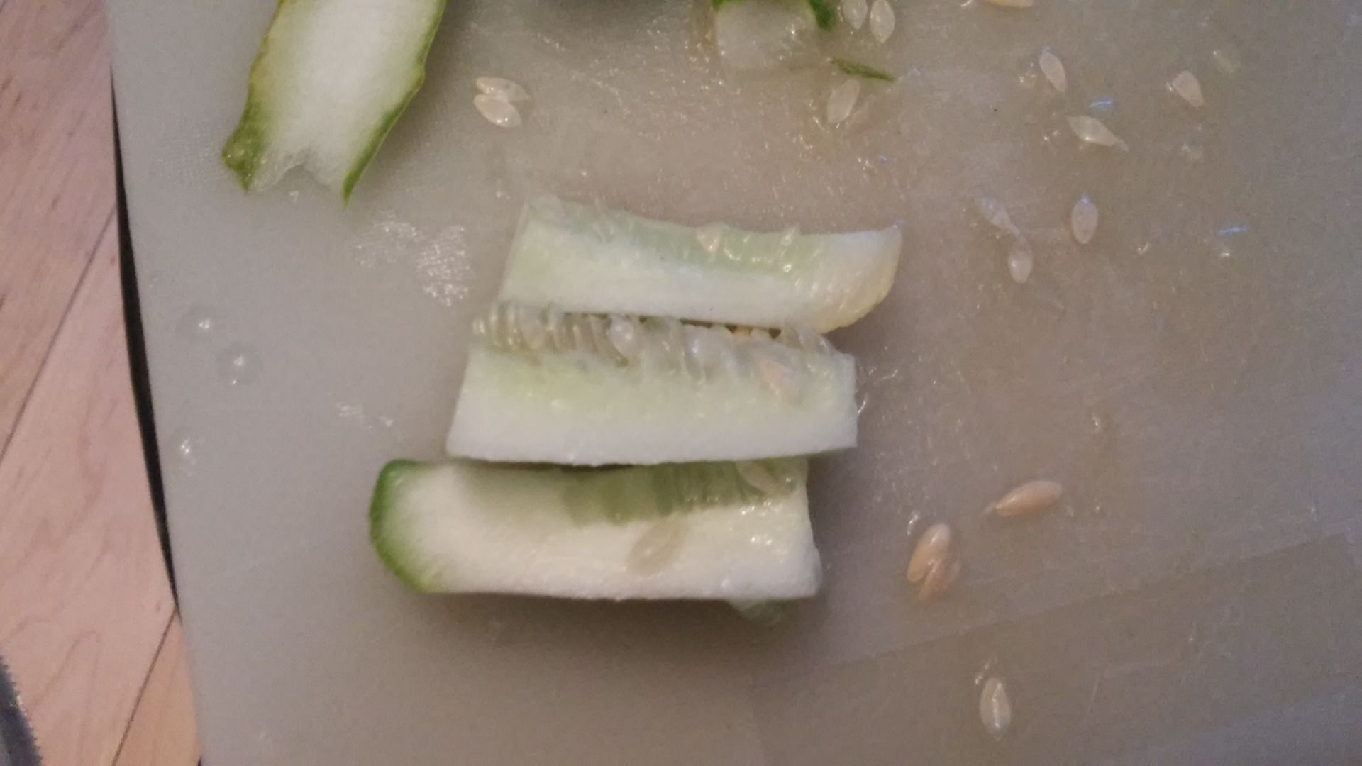 How to Cut Cucumbers for a Snack 5 Steps Instructables