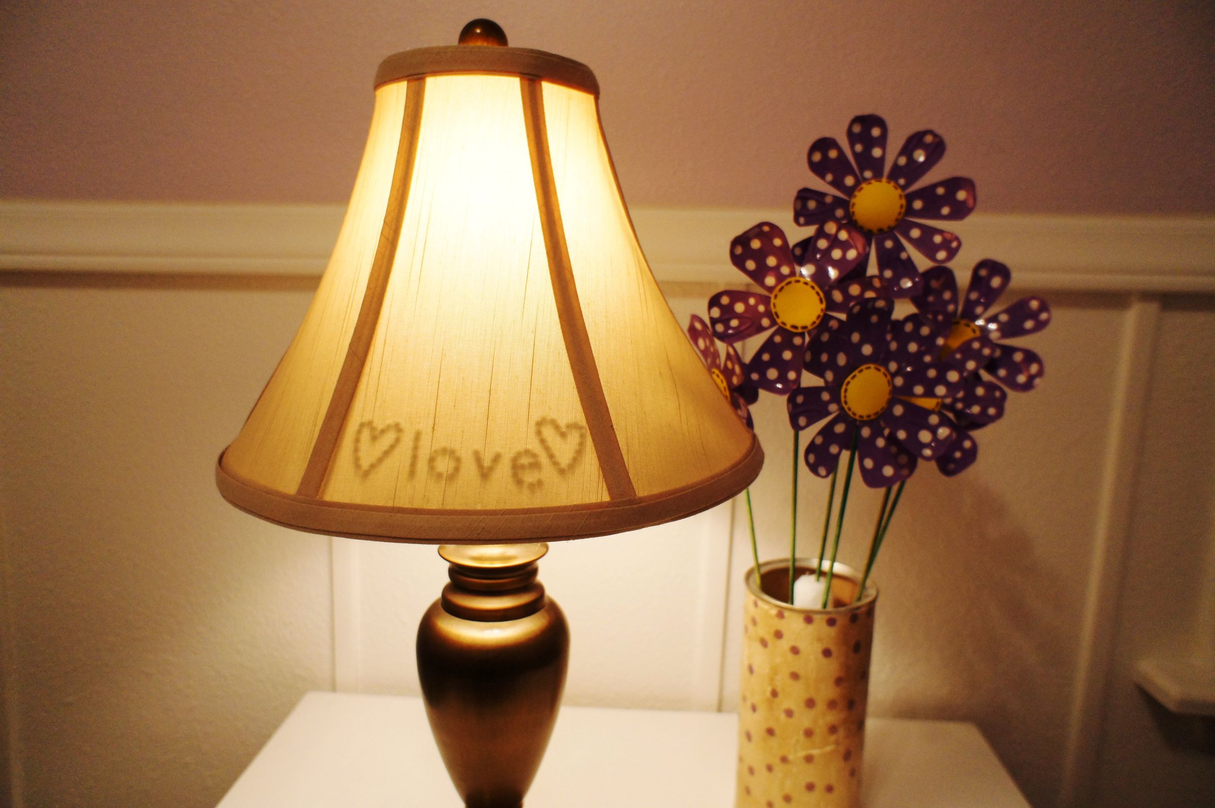 Hidden Message Lamp