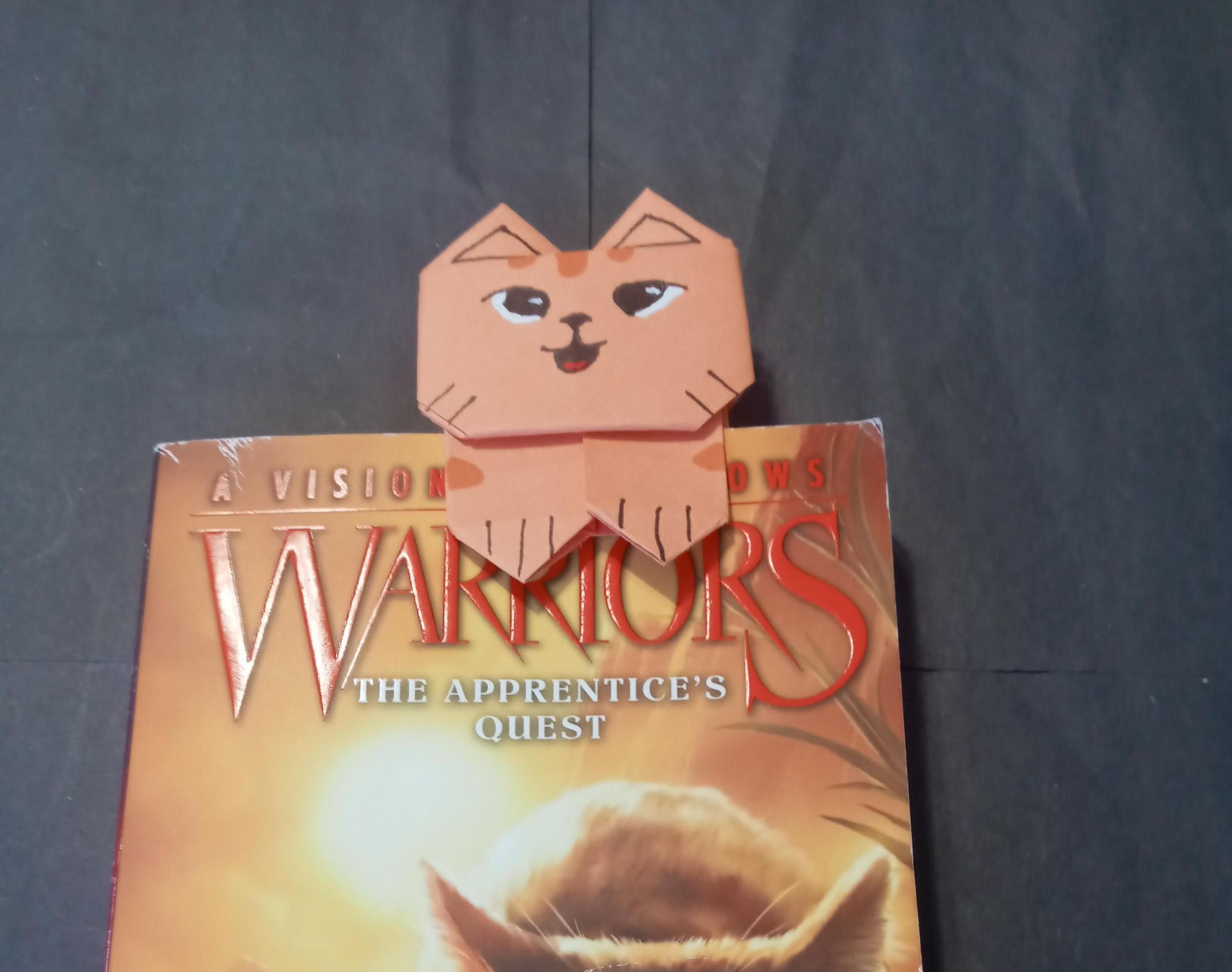Easy Warrior Cat Bookmark