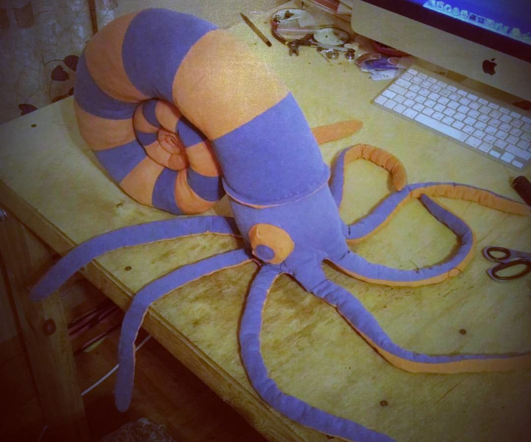 Zoe the Paleozoic (teddy Ammonite)