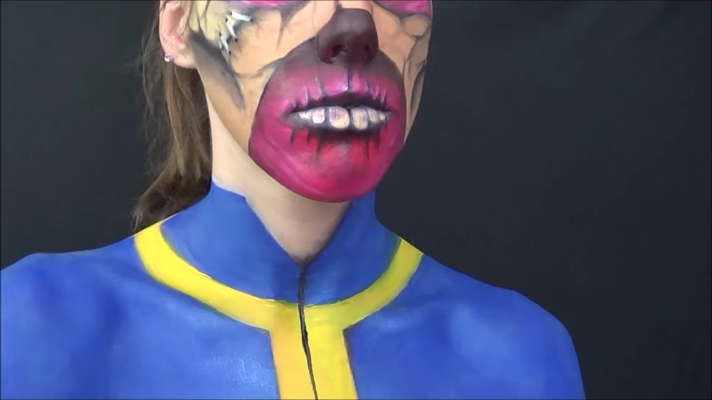Fallout 3 Ghoul Mask Makeup Transformation 12 Steps (with Pictures