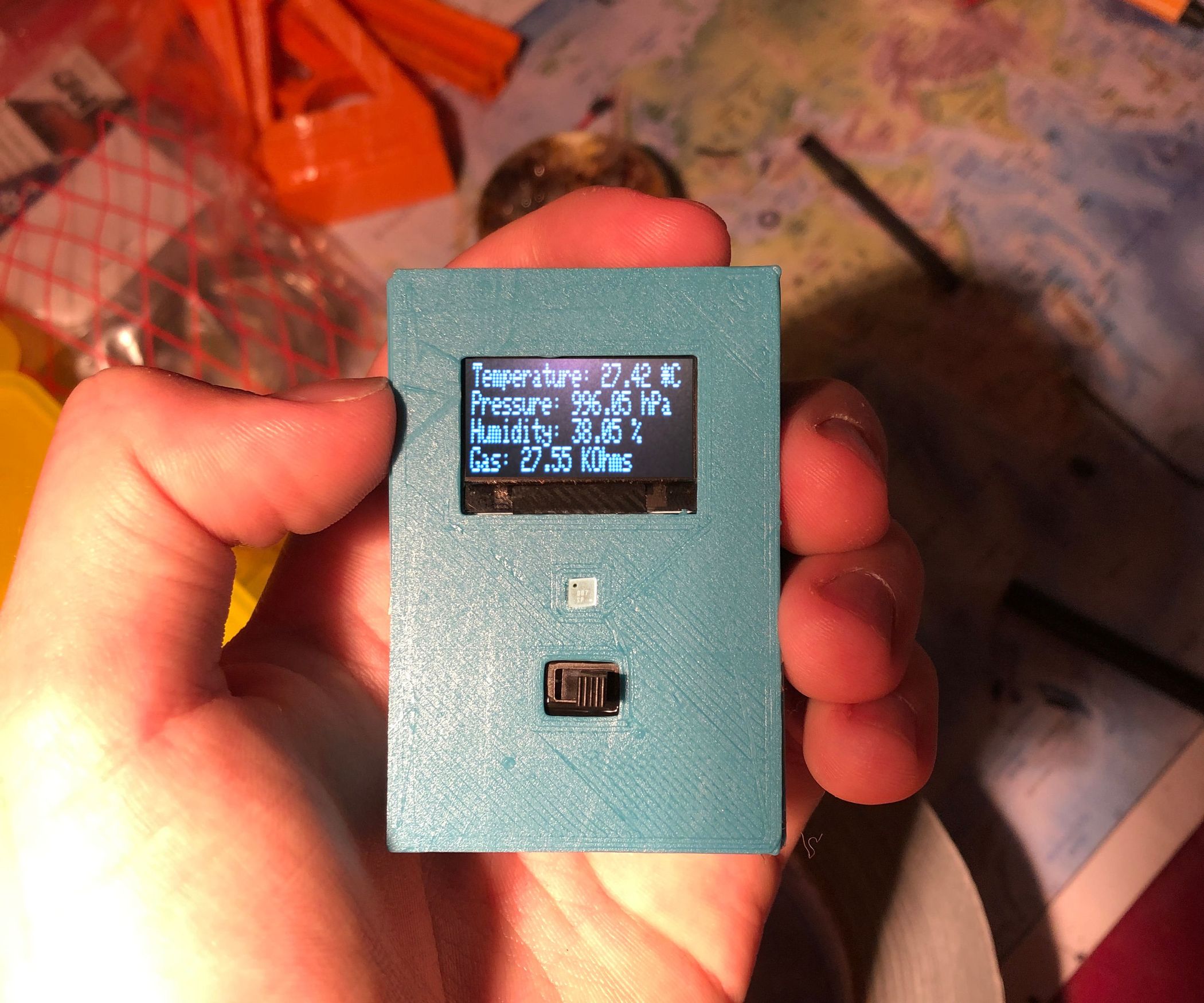 Pocket Weather Station 7 Steps Instructables