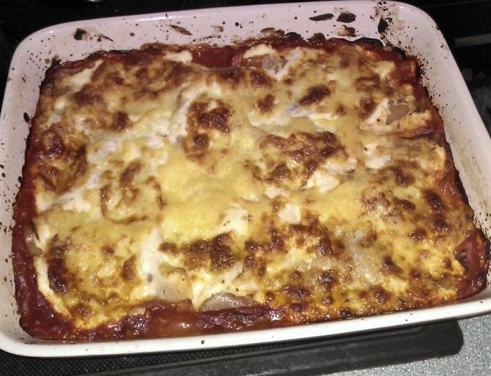 Tuna Man-sagna! (aka: Super Easy Tuna Lasagna)