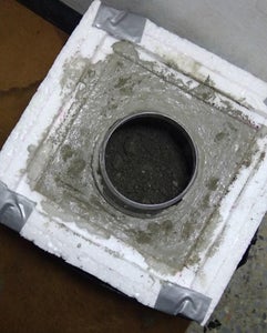 Pour Cement Into the Mold