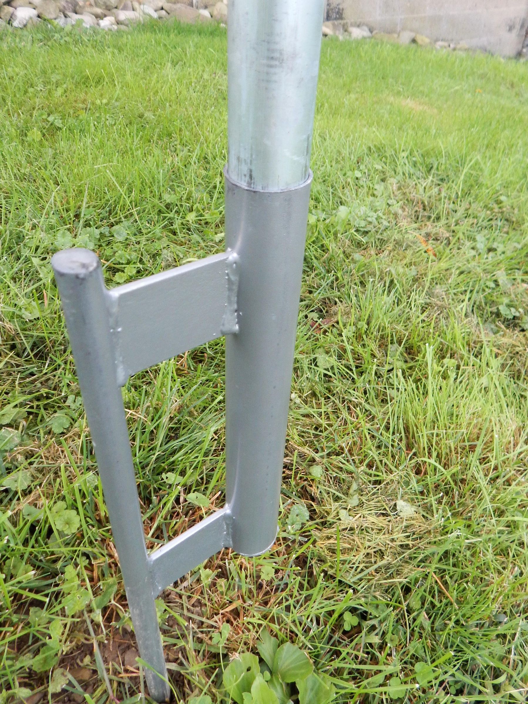 DIY Adjustable EMT Conduit Tetherball Pole 5 Steps Instructables