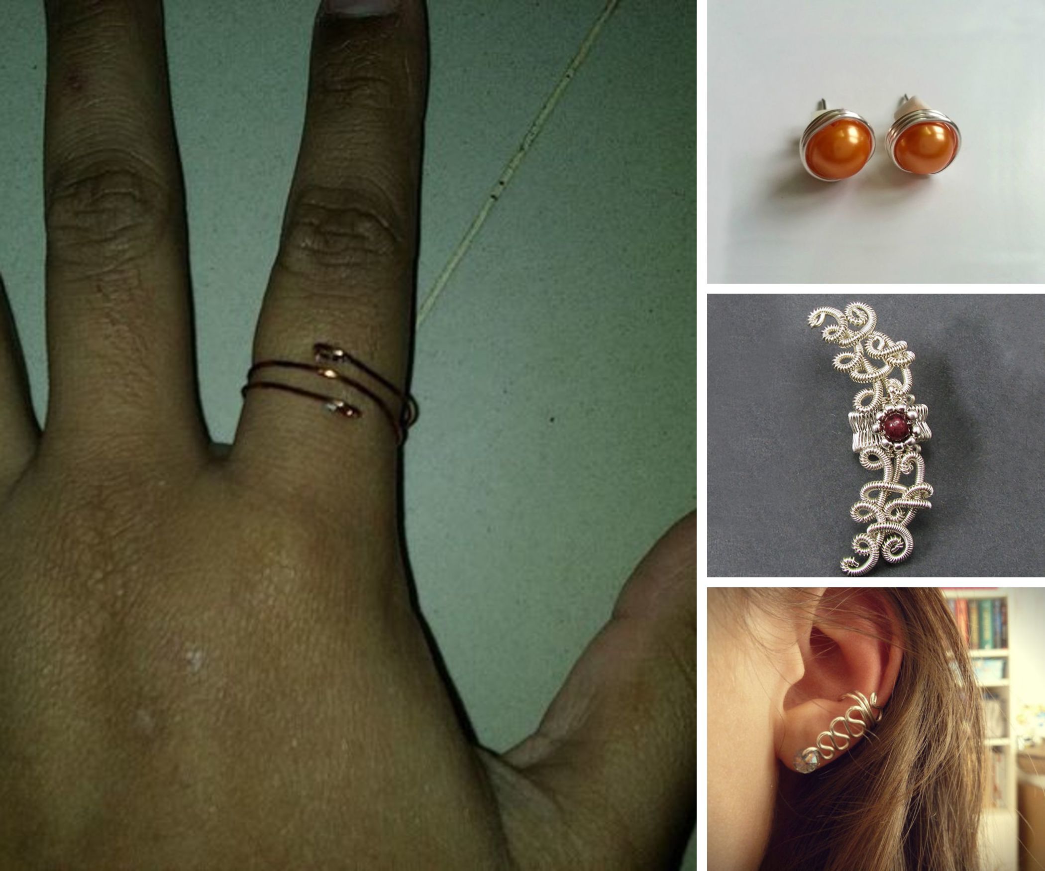 Wire Wrapped Jewellery