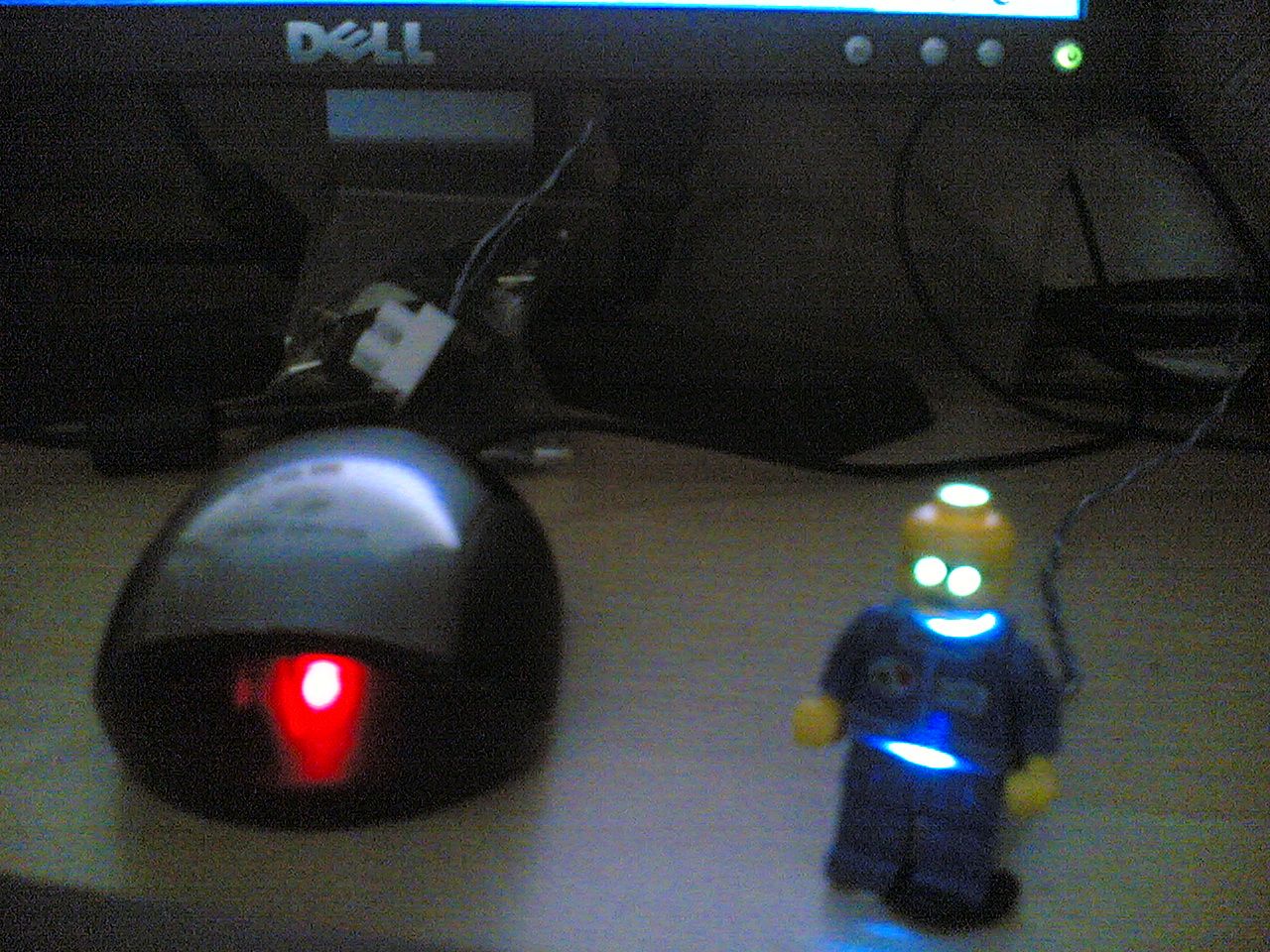USB Powered Glowing LEGO Man