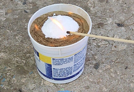When the Baking Soda Gets Hot, It Makes Carbon Dioxide Gas.