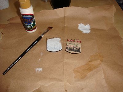 Paint on High-contrast Paint