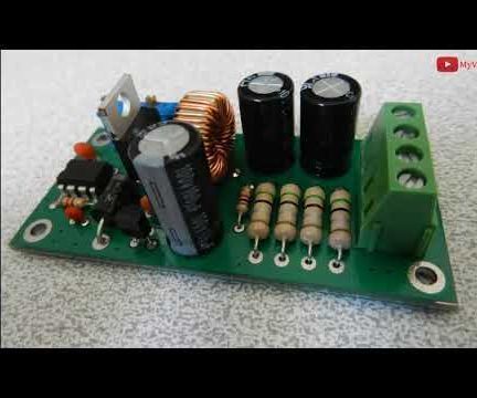Variable Switching Power Supply Using LM2576 [Buck Converter, CC-CV]