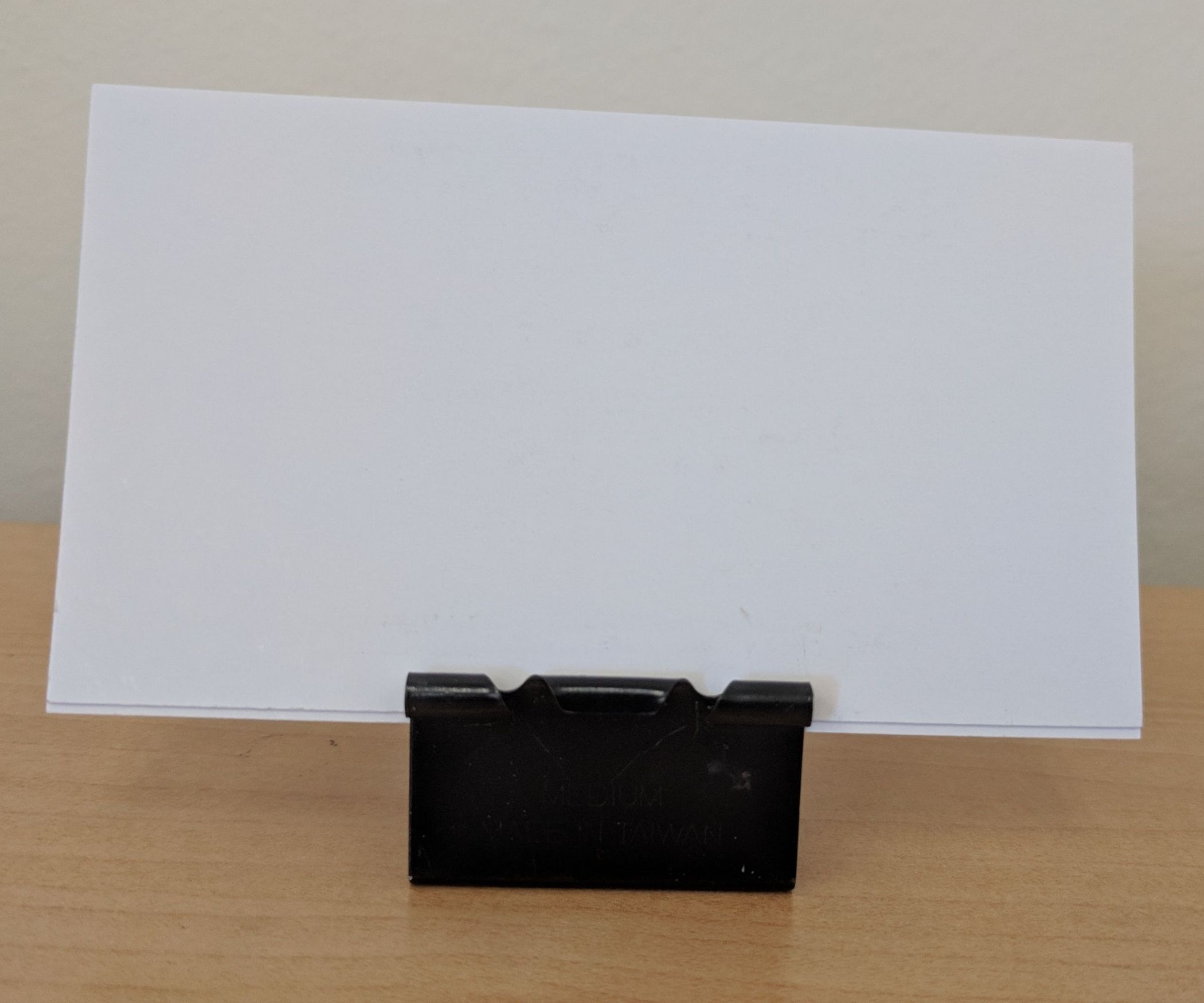 binder clip business card holder Desk The Filofax A5 Business Card Holder is more than just a practical accessory 2-Pack Gold Metal Business Card