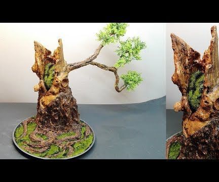 DIY Driftwood Bonsai