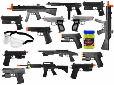 Shotgun, Rifle, Sniper or Machine Gun?