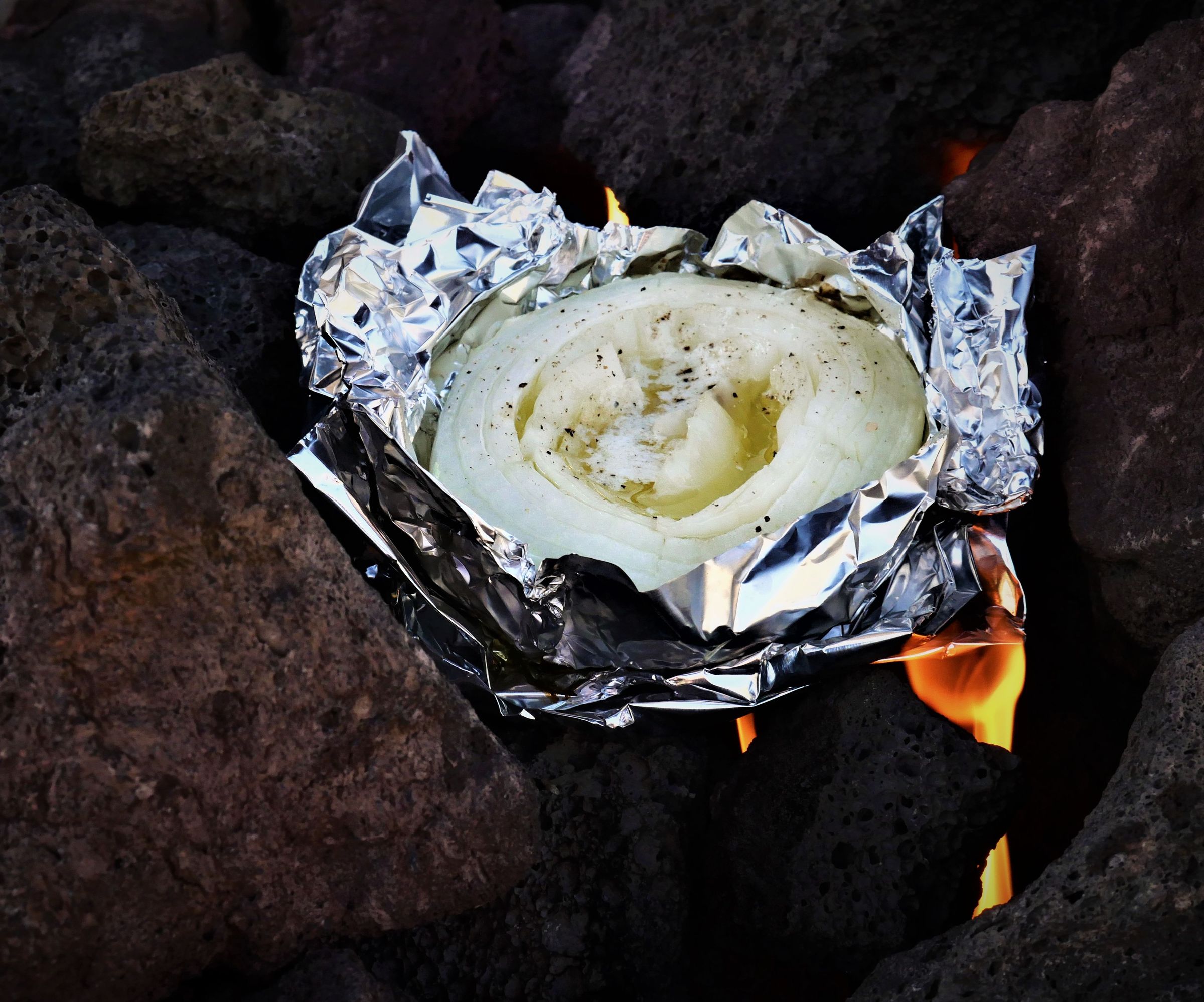 Grilled Butter Onions