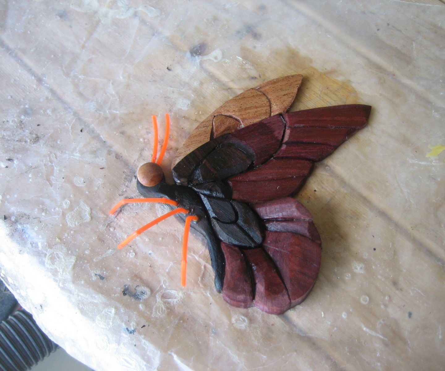 THE INTARSIA BUTTERFLY