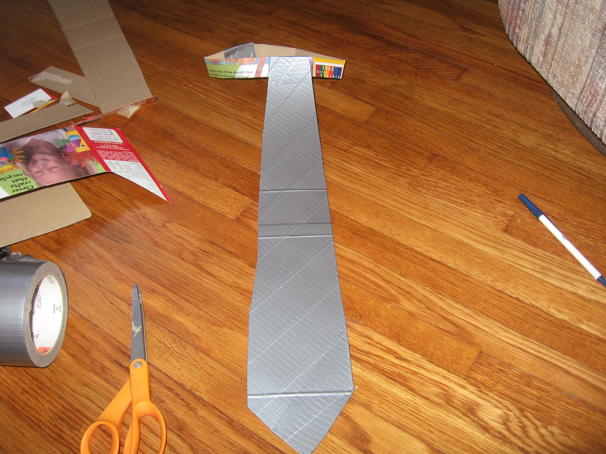 Duct Tape Tie : 4 Steps - Instructables