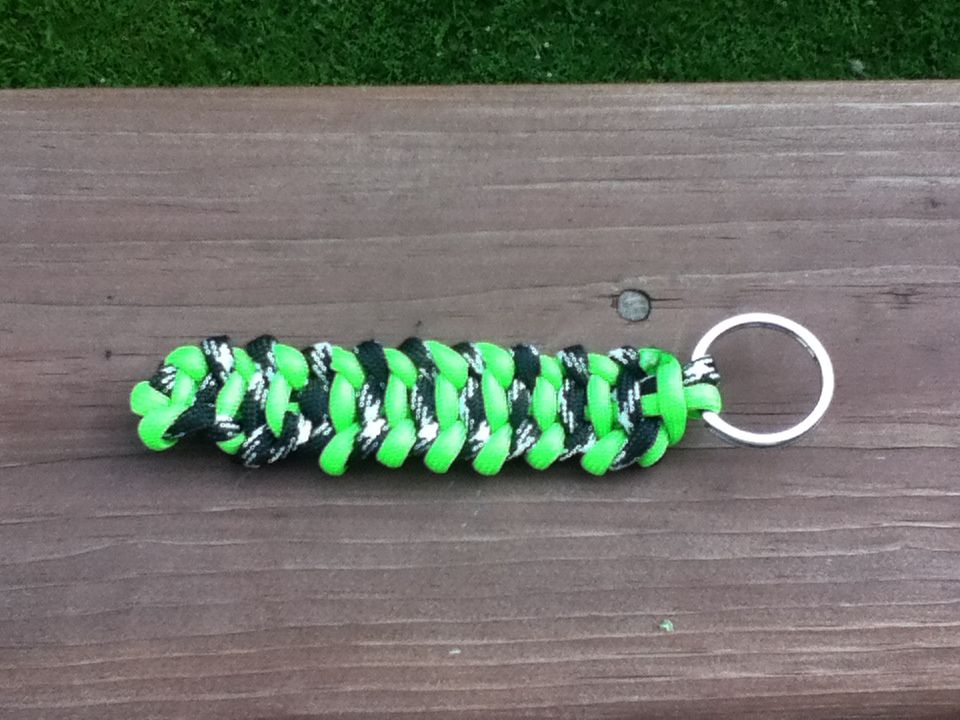 Paracord Survival Key Chain