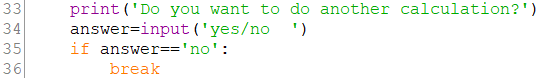 Further Calculations