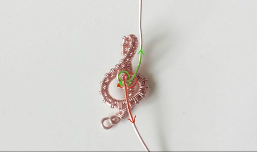 Treble Clef: Finishing Up Wire Ends