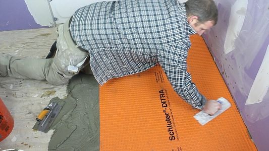Install DITRA on a Wood Subfloor (stop Cracked Tiles) : 17 Steps (with  Pictures) - Instructables