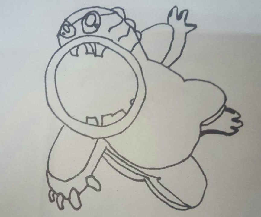How to Draw a Cool Monster