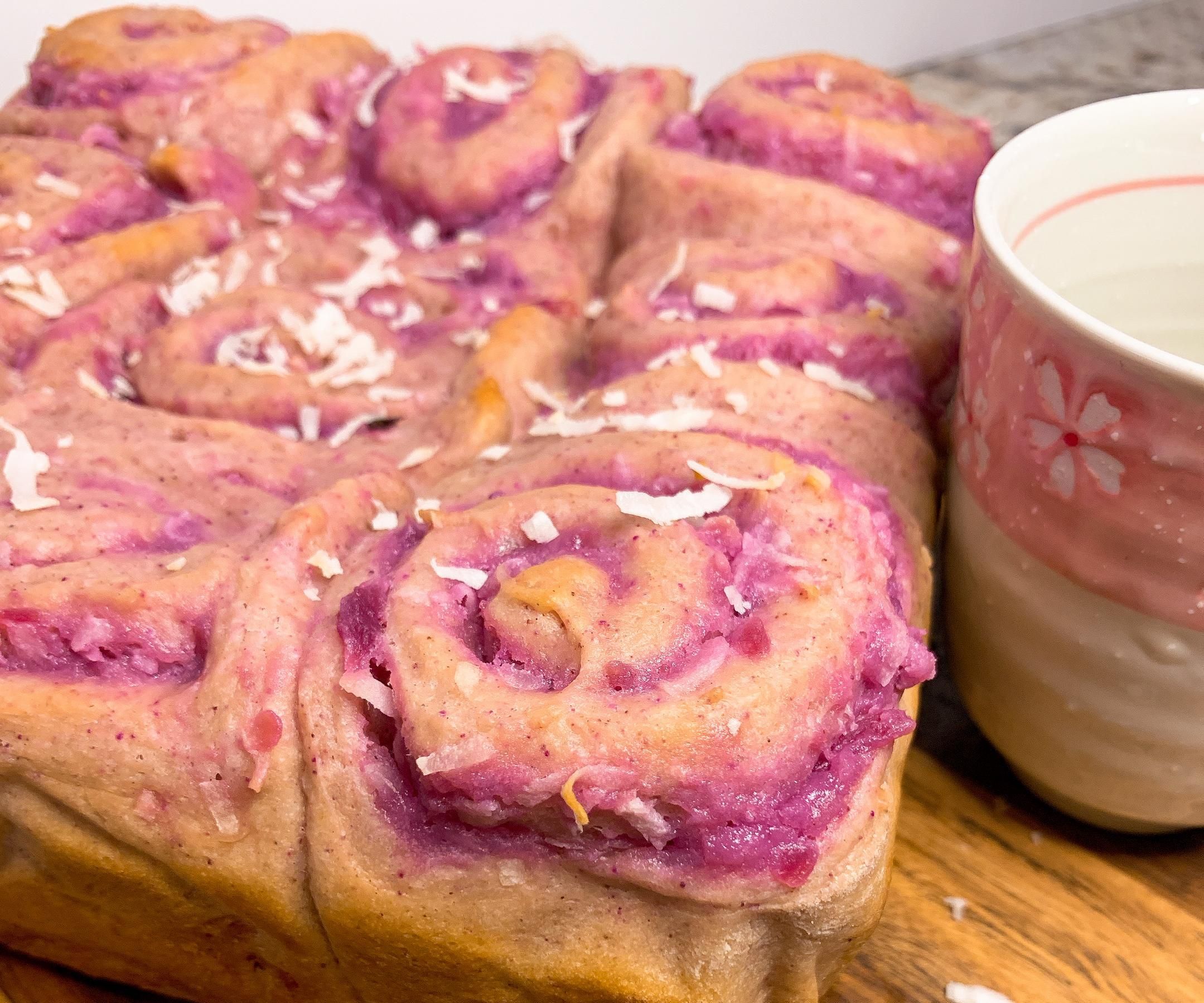 Ube Coconut Rolls