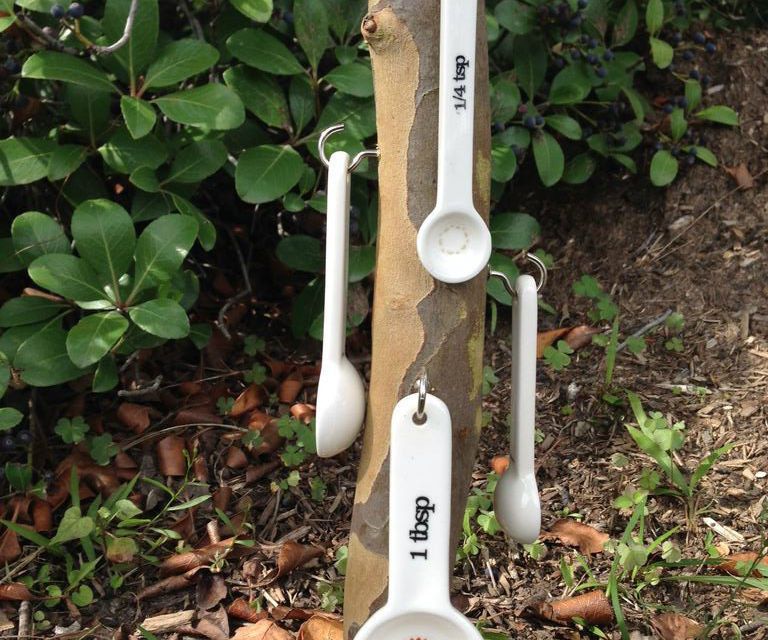 Measuring Spoon Rack From Recycled Wood