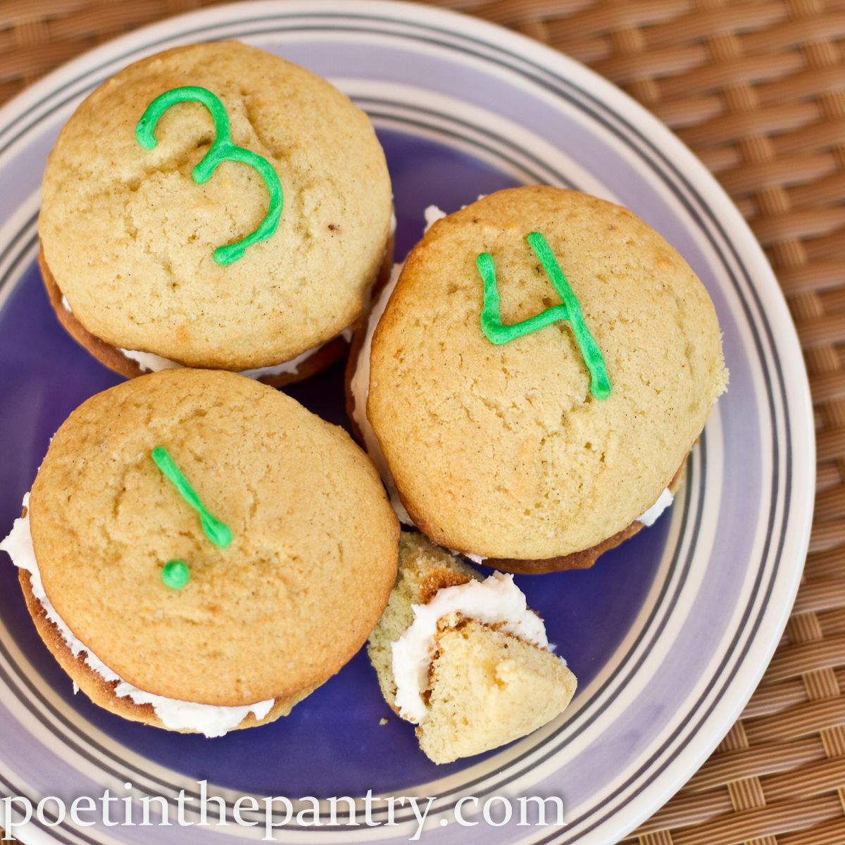 3.14 Whoopie Pies for Pi Day
