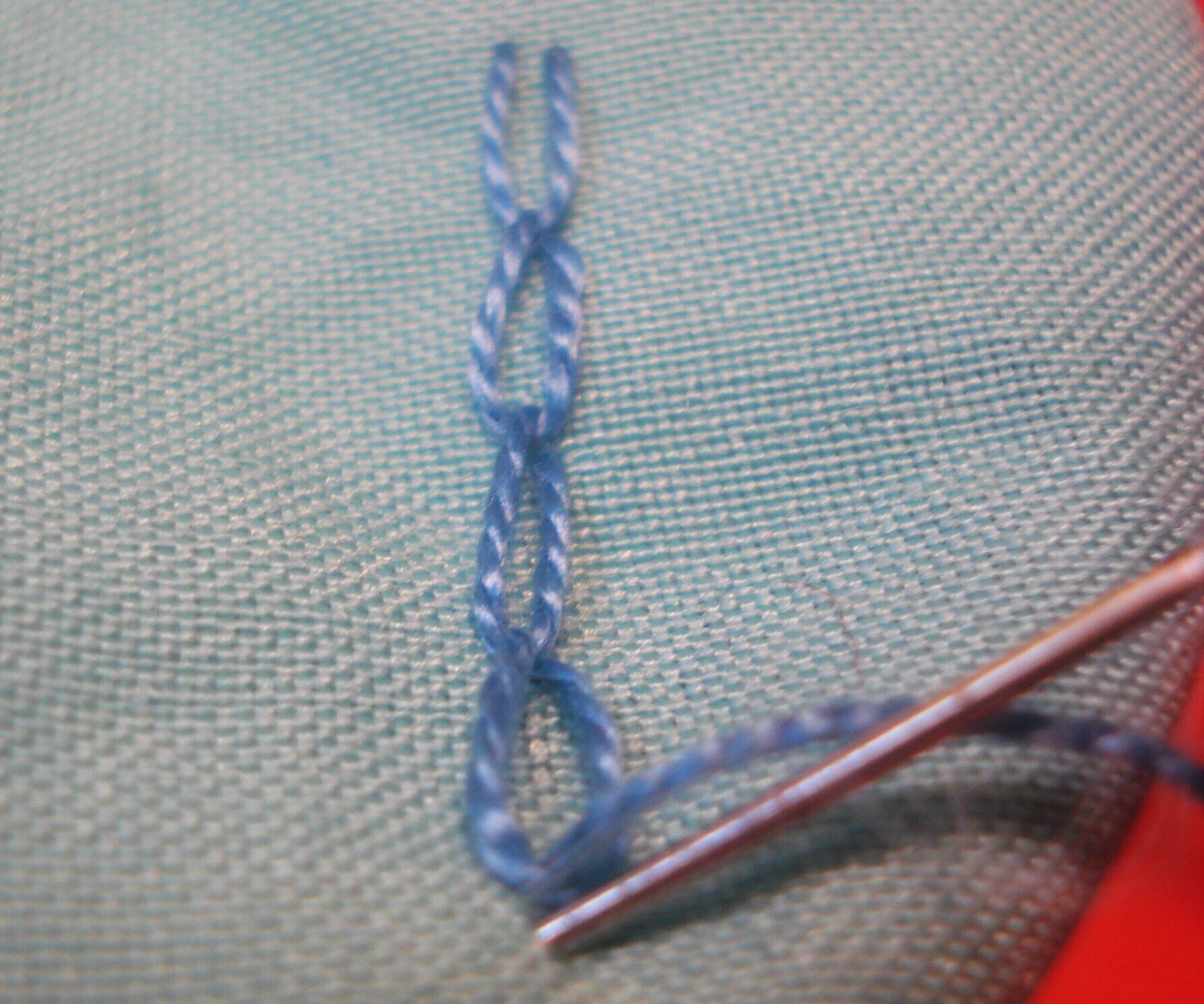 How to Make the Basic Chain Stitch