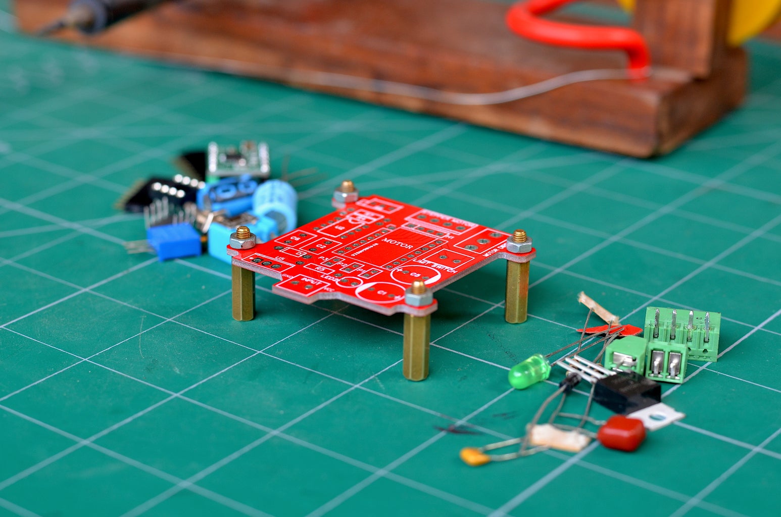 DIY Stepper Motor Controller 6 Steps with Pictures Circuit Diagram