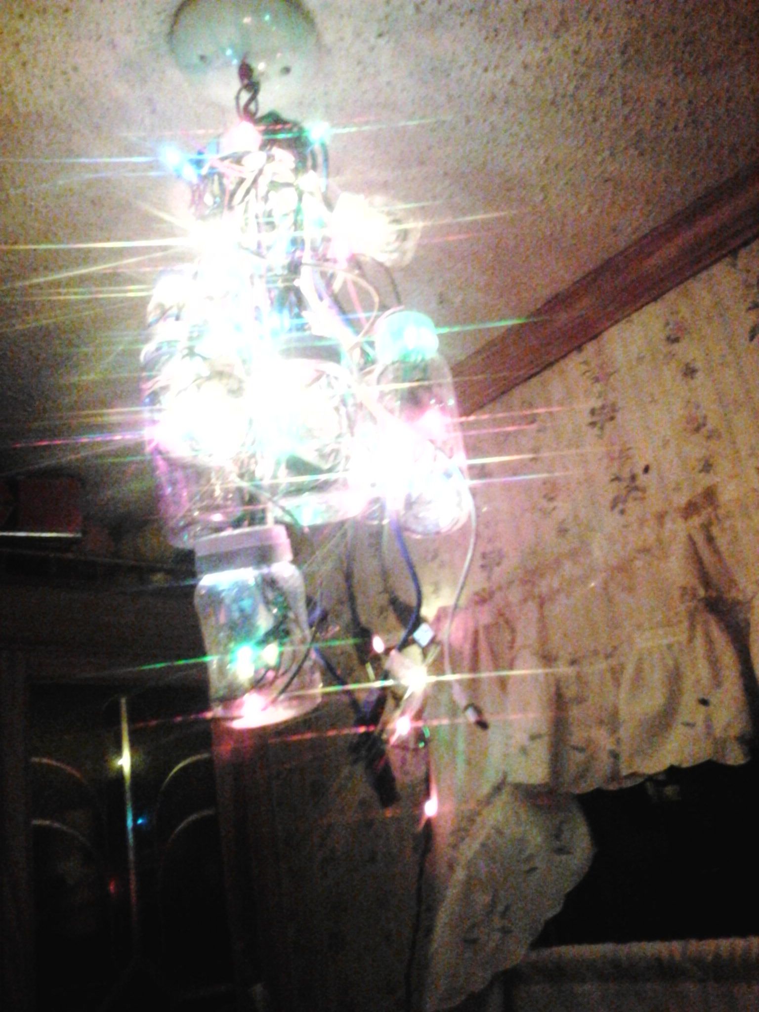 Christmas Tree Chandelier
