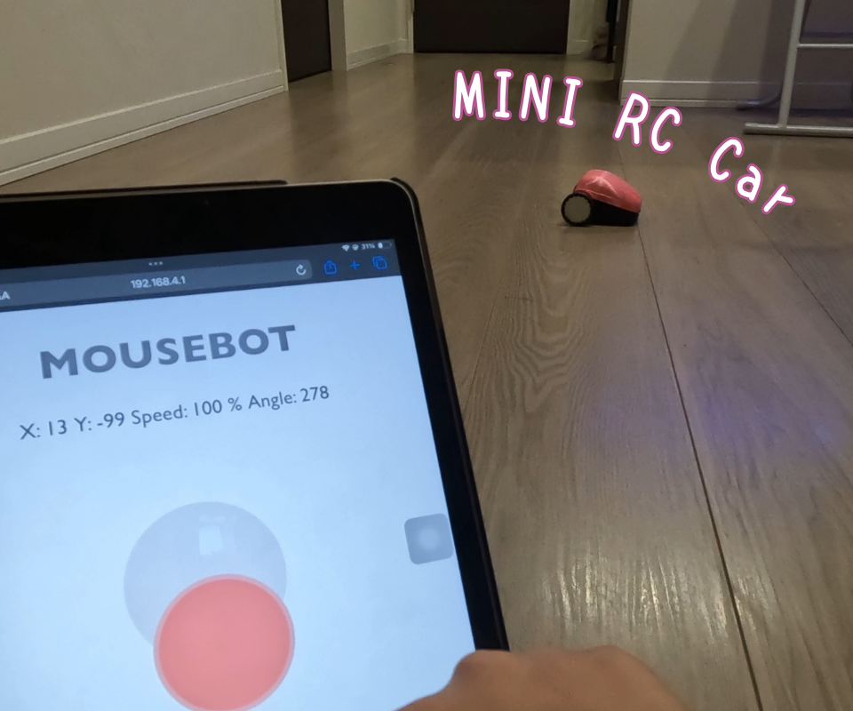 DIY Mini RC Car: Xiao ESP32 , Web Controls and Wireless Wii Nunchuk
