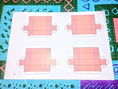 Minecraft Lantern Papercraft – Easy Cardstock Build : 7 Steps (with ...