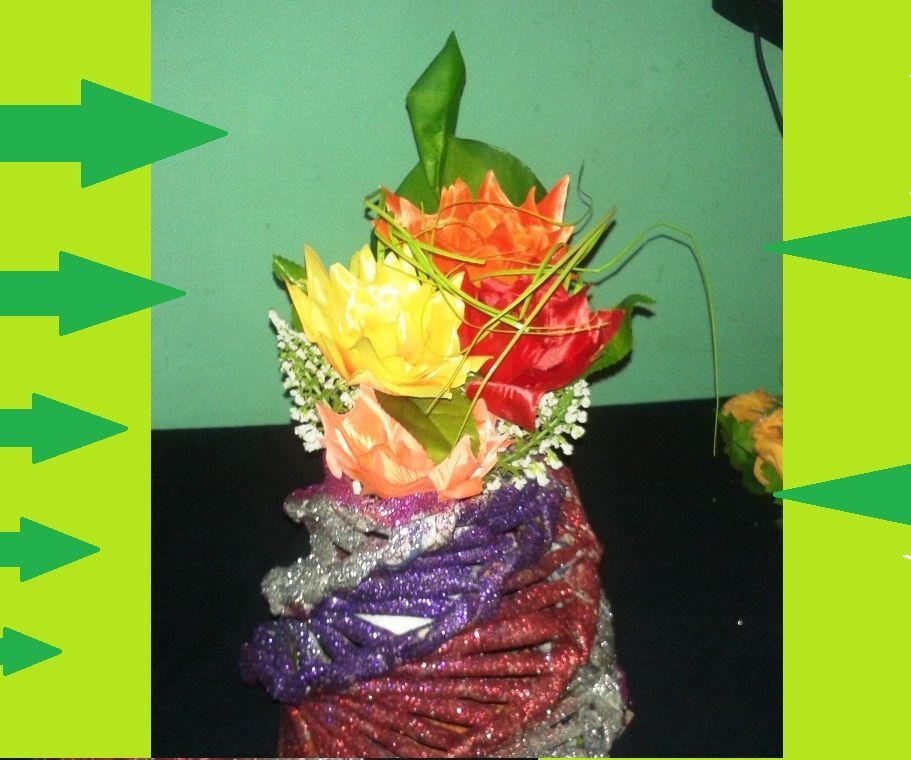 DIY Flower Vase Out of Waste News Paper