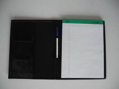 Touch Up Any Damaged Areas With a Black Sharpie and Enjoy Your New Portfolio!