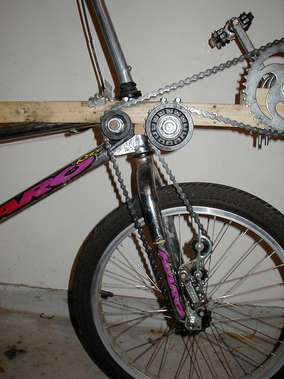 Recumbent Bicycle From Garage Refuse