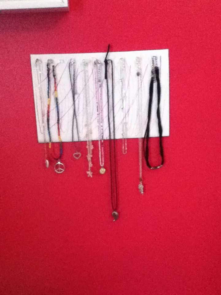 DIY Necklace Holder