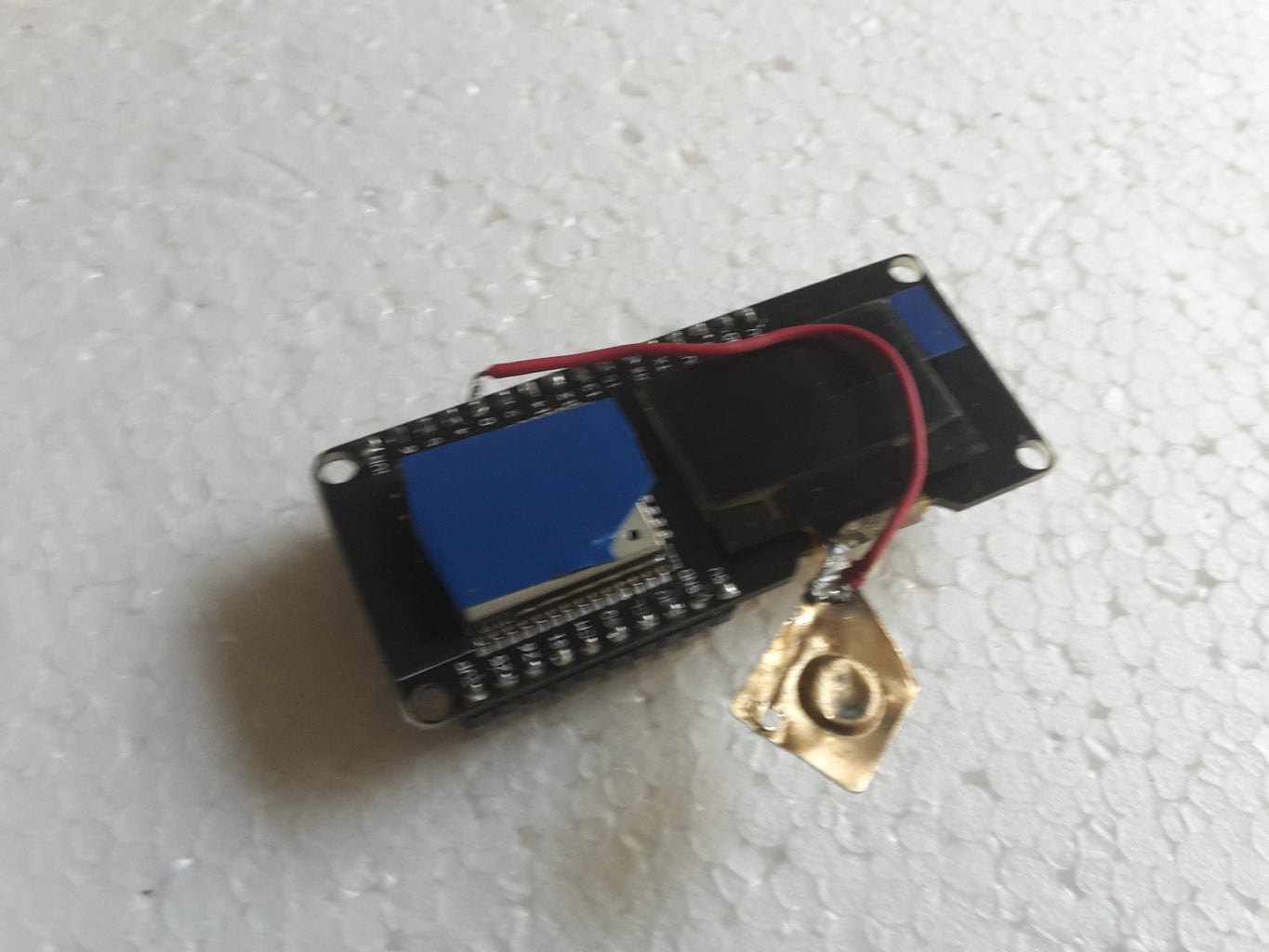 ESP32 Based Clock 4 Steps Circuit Diagram