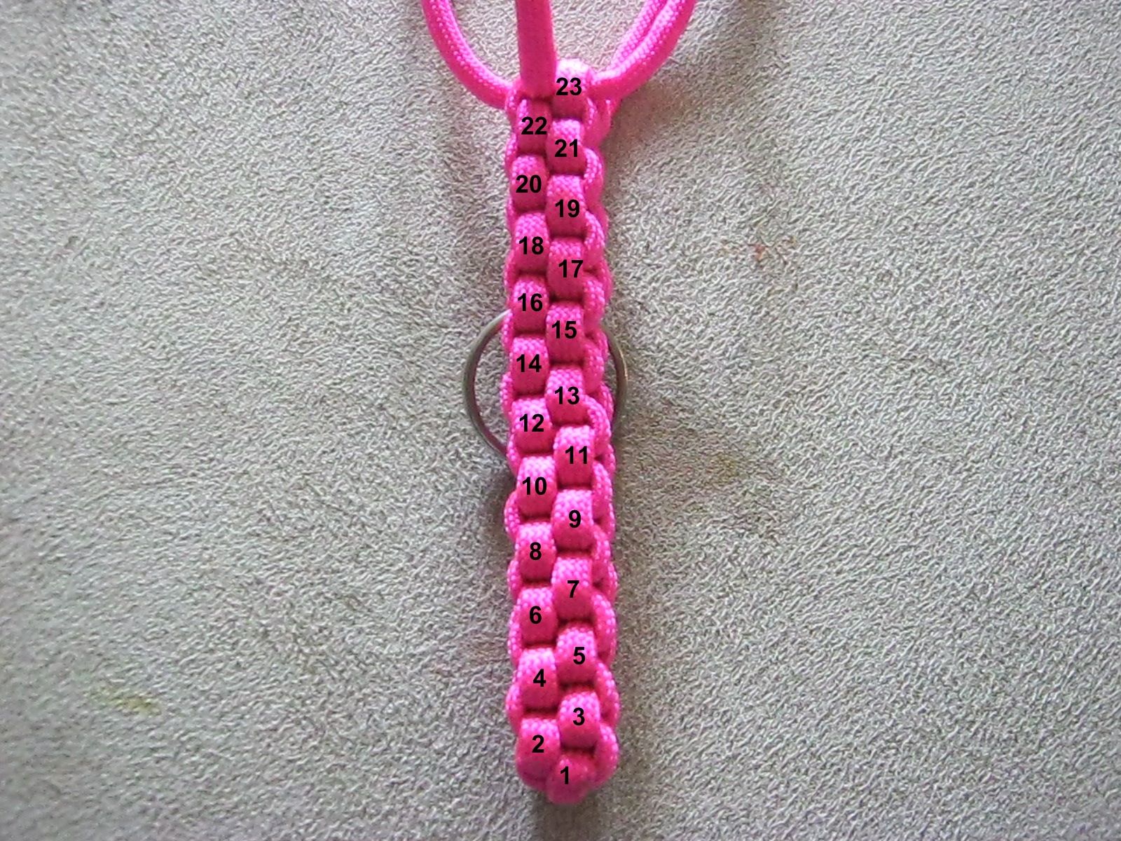 Purchase With a Purpose! | Peach Awareness Ribbon Keychain