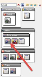 In Visuino Add Components