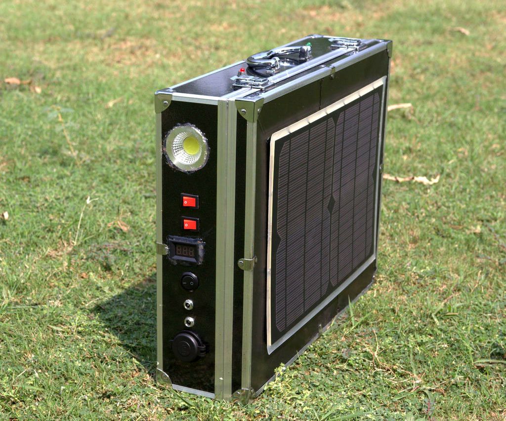 DIY Solar Power Generator V1.0