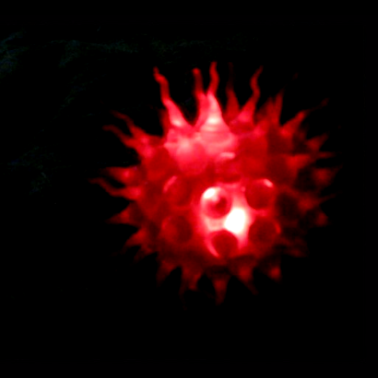 Glowing "alien's Heart"