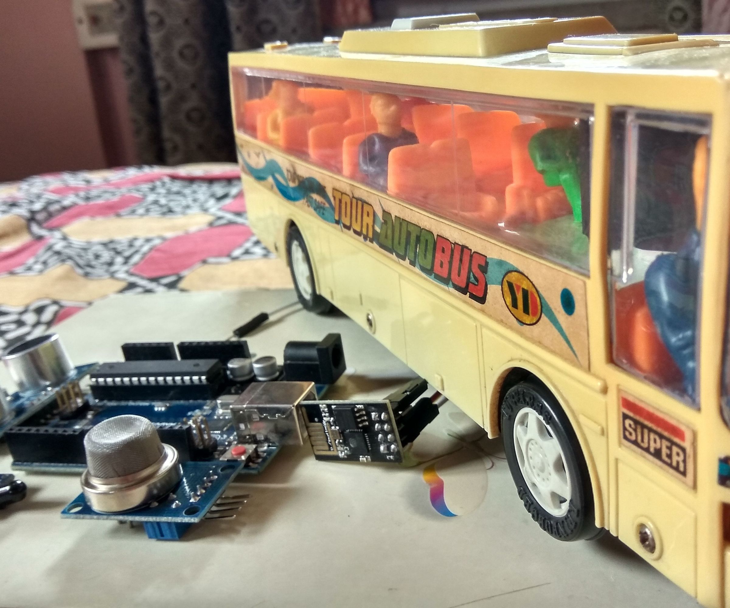 Smart Car  Automation With E-Mail Notifications - IoT Using Arduino, ESP8266