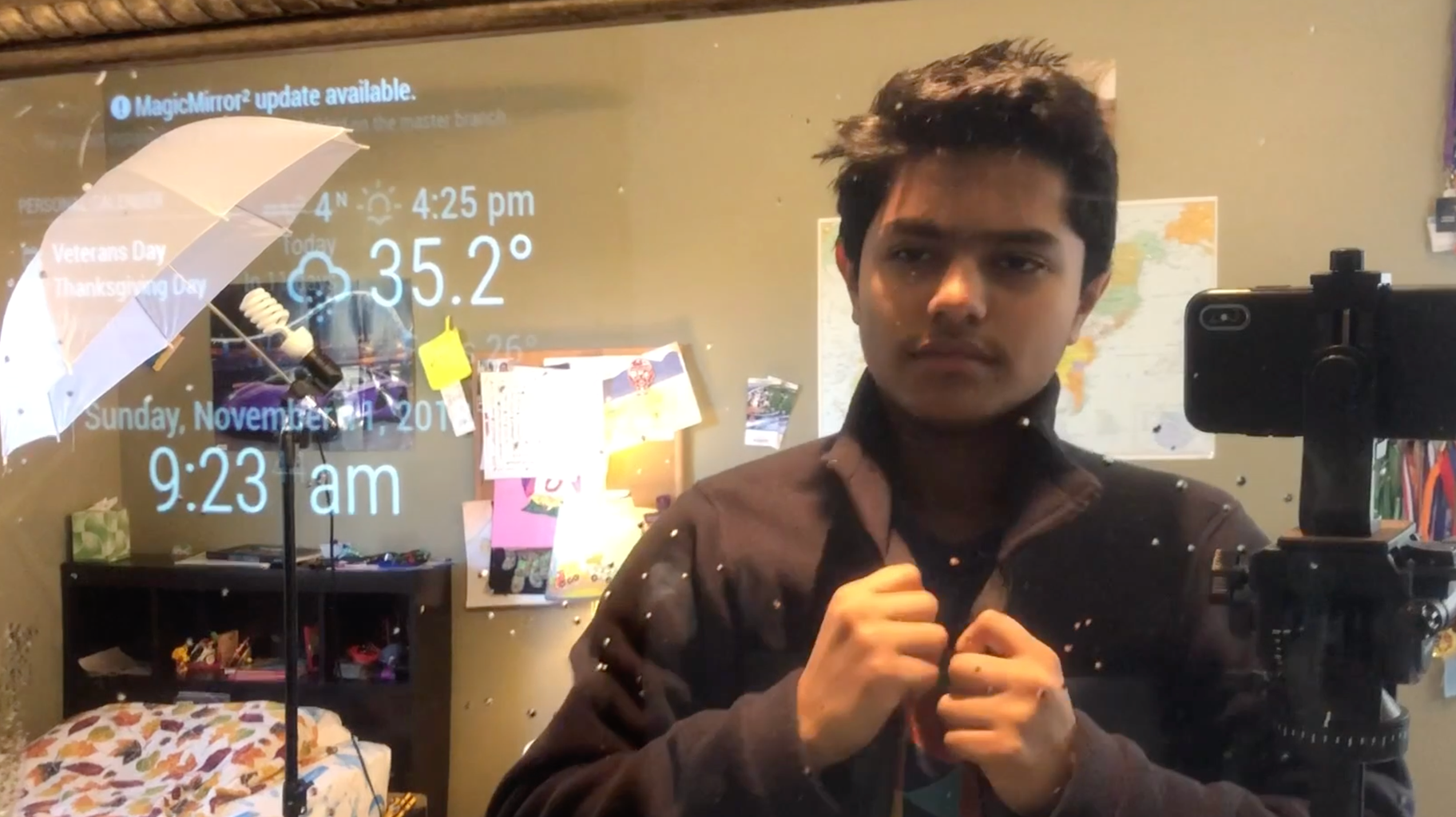 Make Your Own Smart Mirror for Under $80 Circuit Diagram