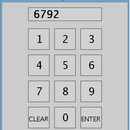 simple arduino virtual keypad
