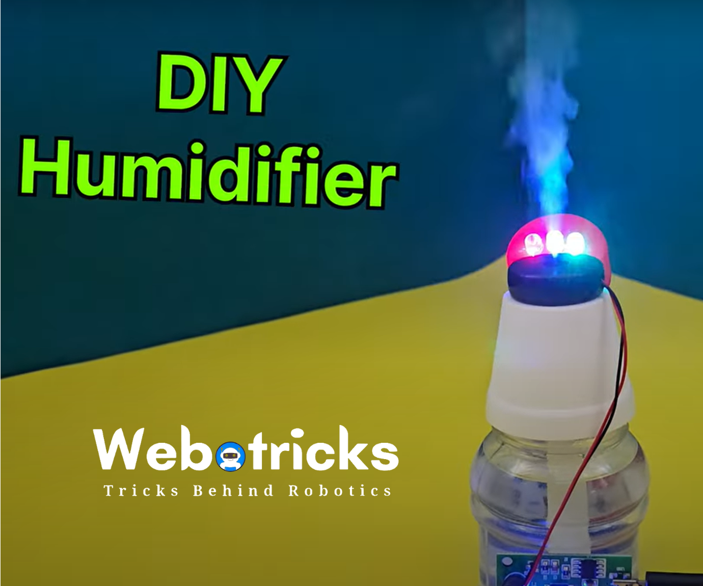 How to Make a DIY Humidifier With Ultrasonic Mist Maker