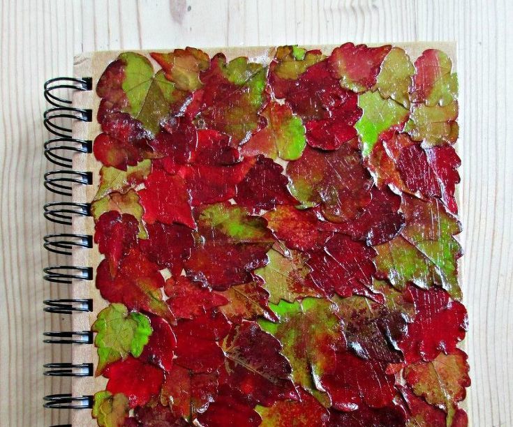 How to Decoupage With Fall Leaves