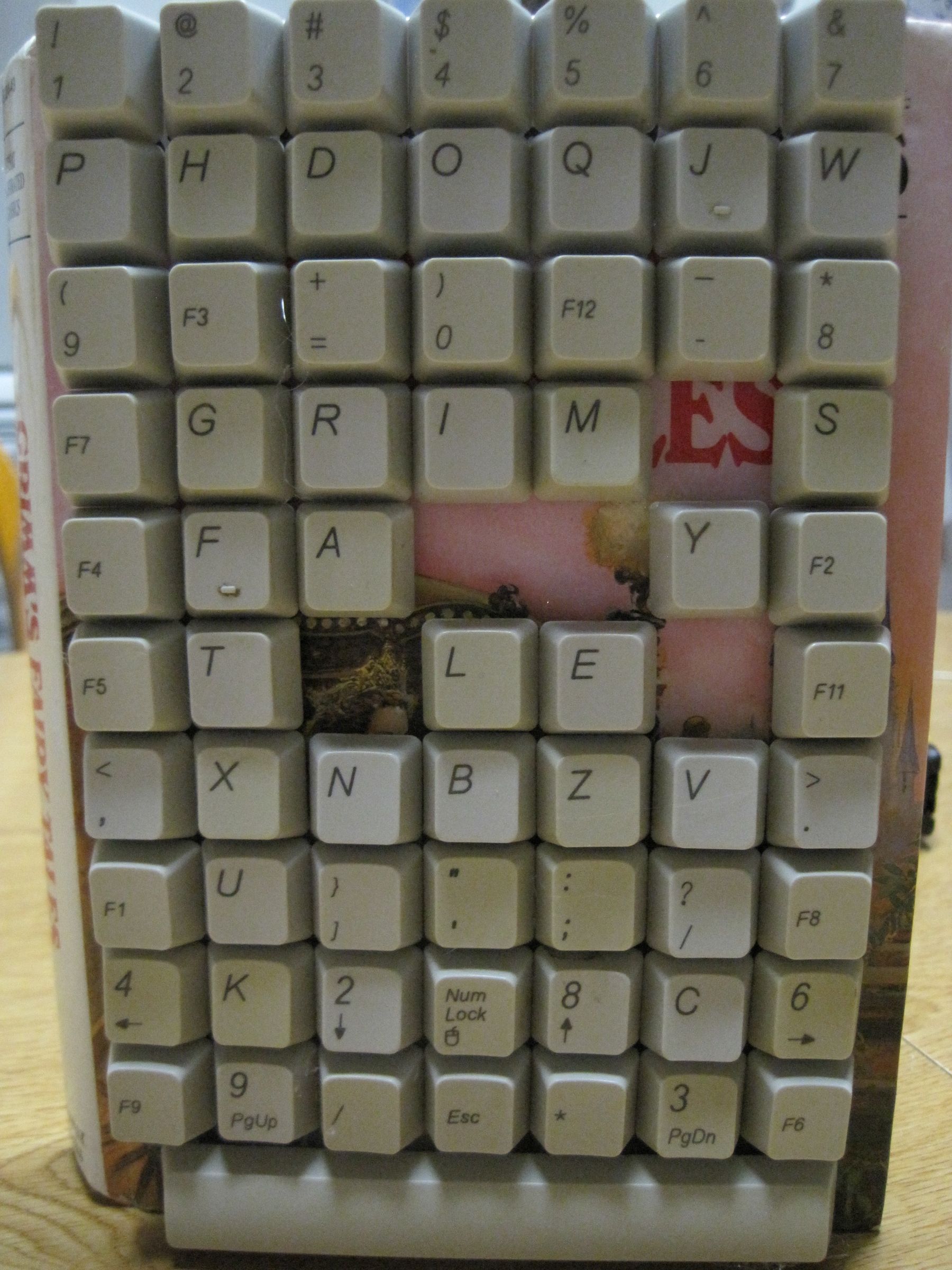 Keyboard Book Cover